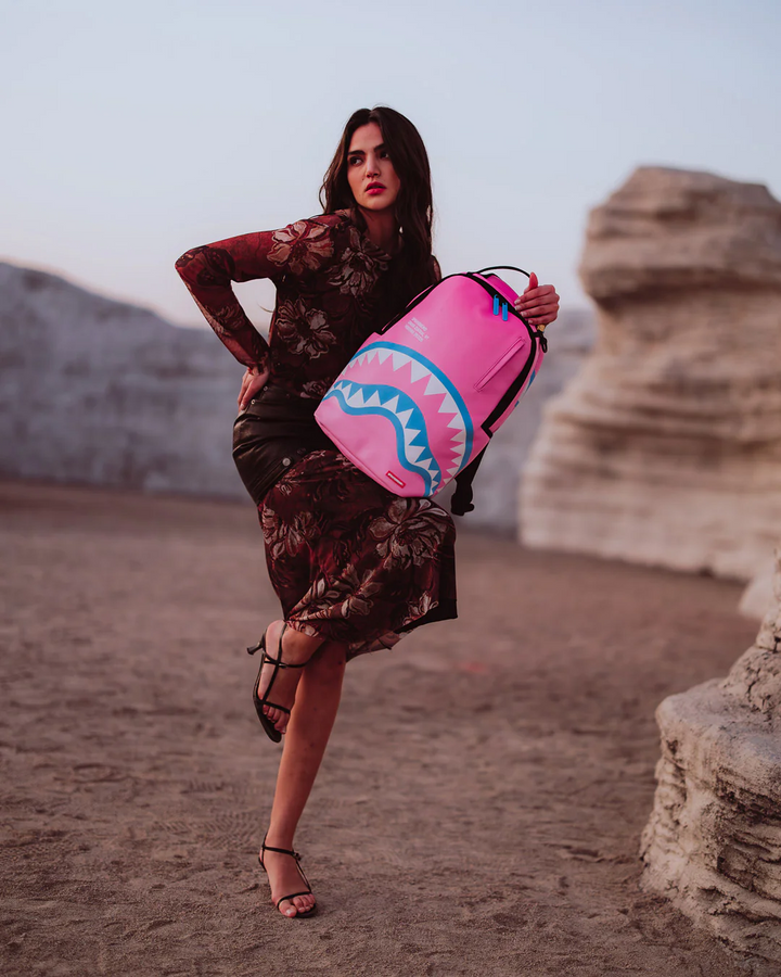 Sprayground Shark Central Cotton Candy Amusement Backpack