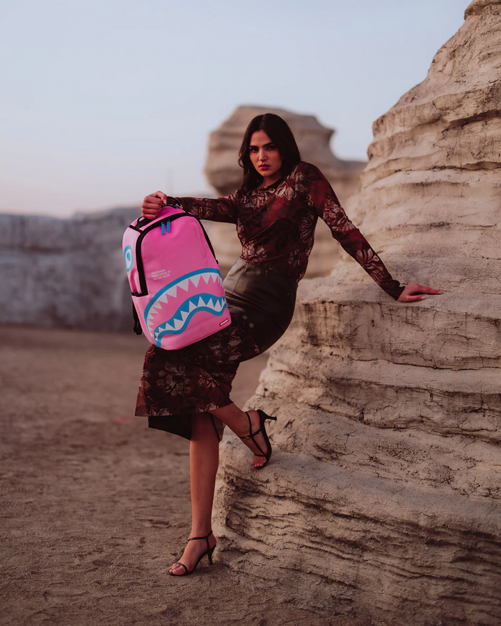 Sprayground Shark Central Cotton Candy Amusement Backpack