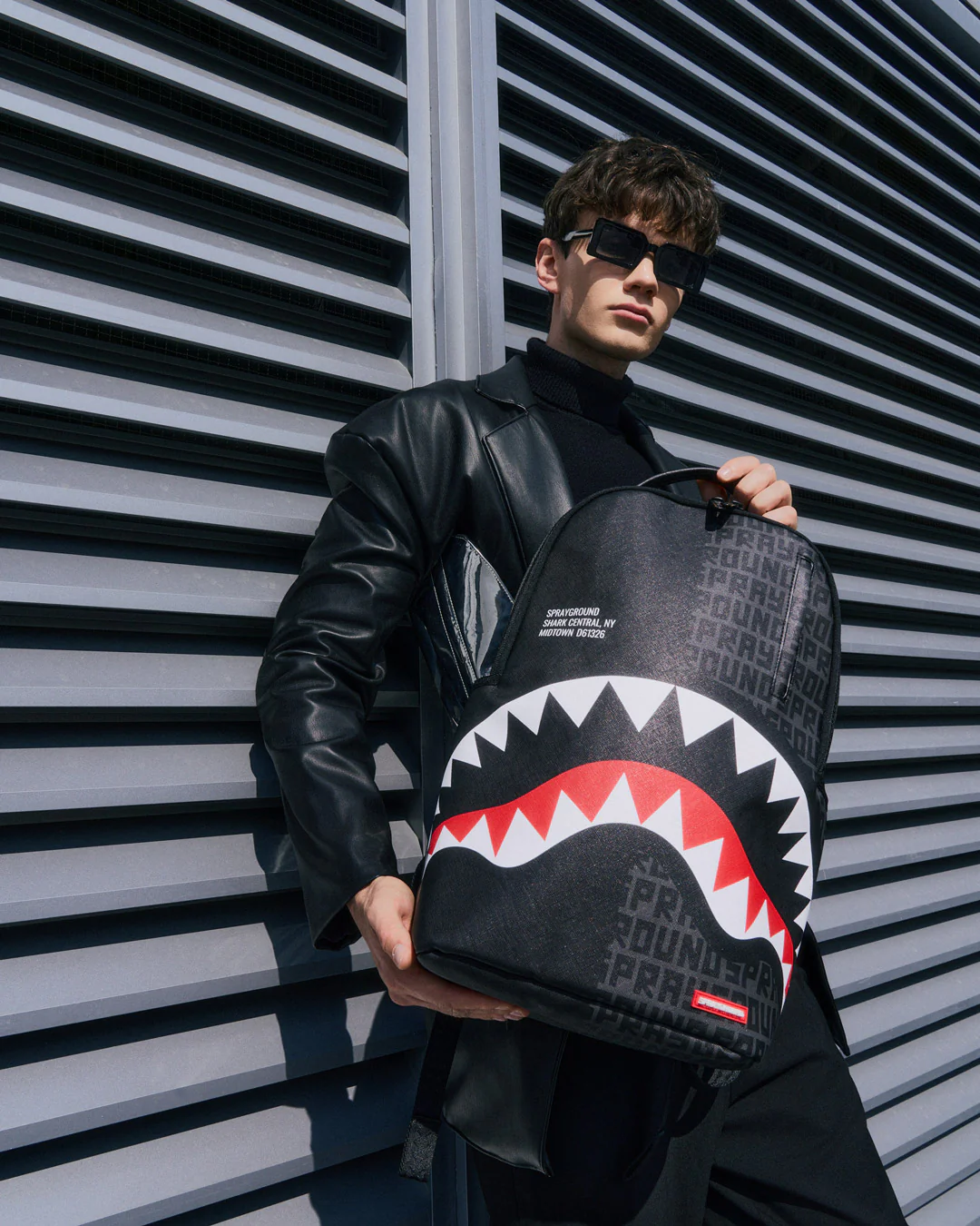 Sprayground Shark Central Split Infinity Double Trouble Backpack