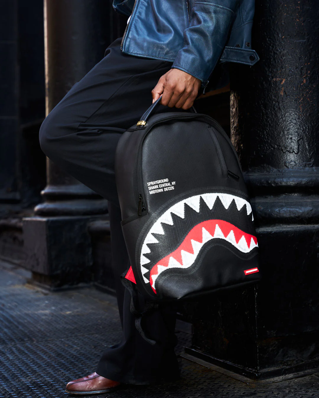 Sprayground Shark Central - Thread Count Embroidered Backpack