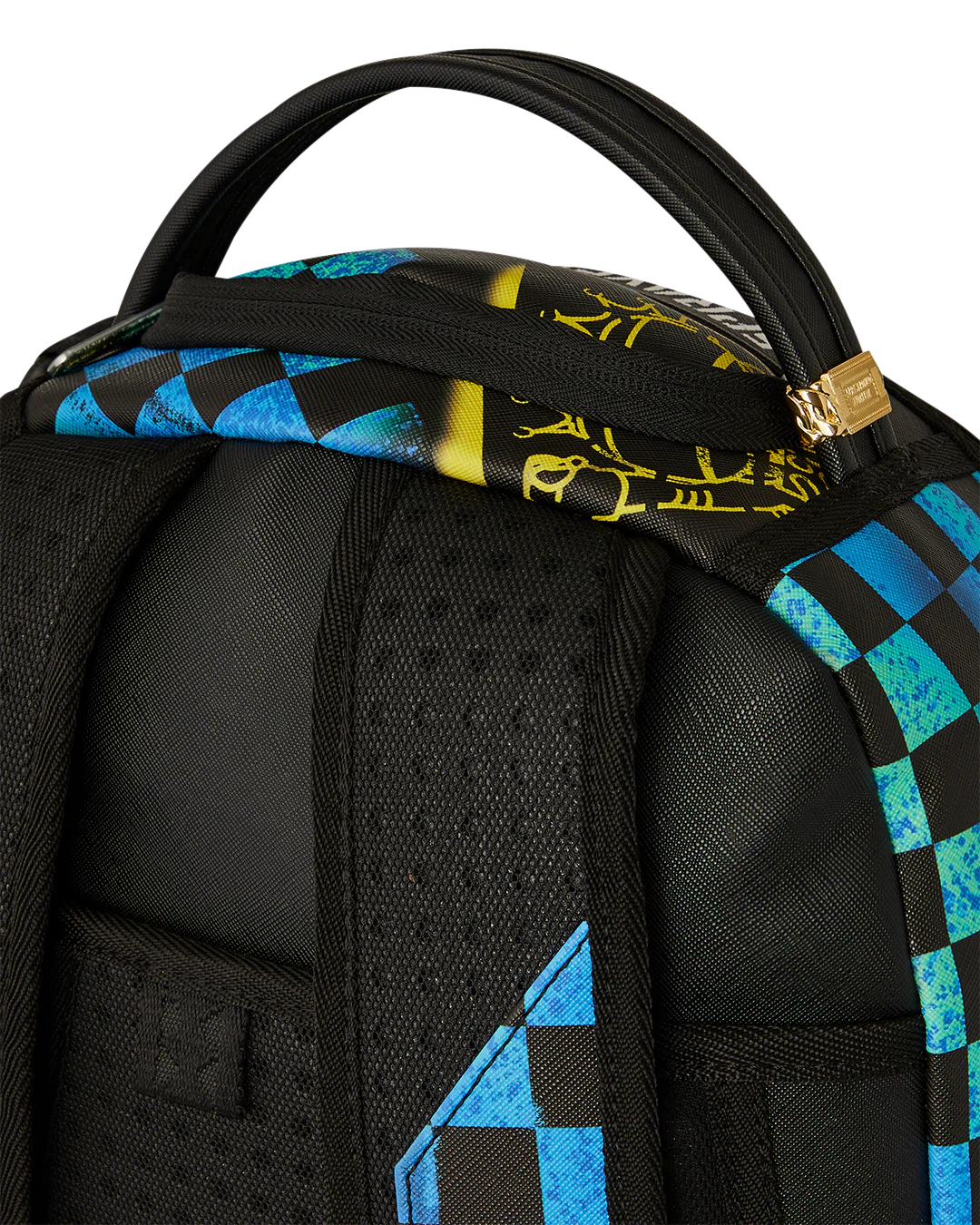 Sprayground Shark Central Stencils Black Backpack