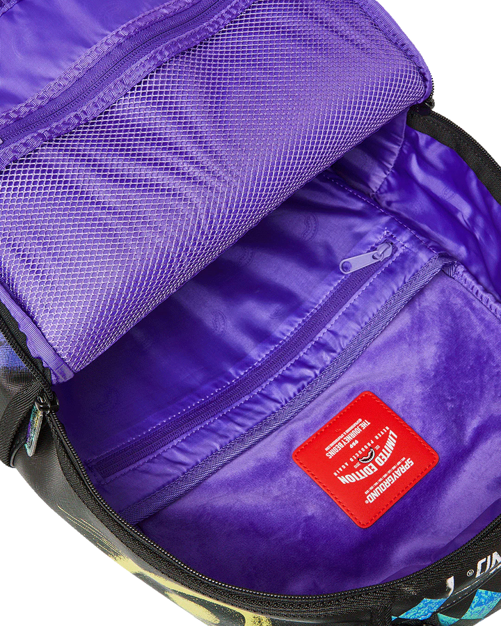 Sprayground Shark Central Stencils Black Backpack