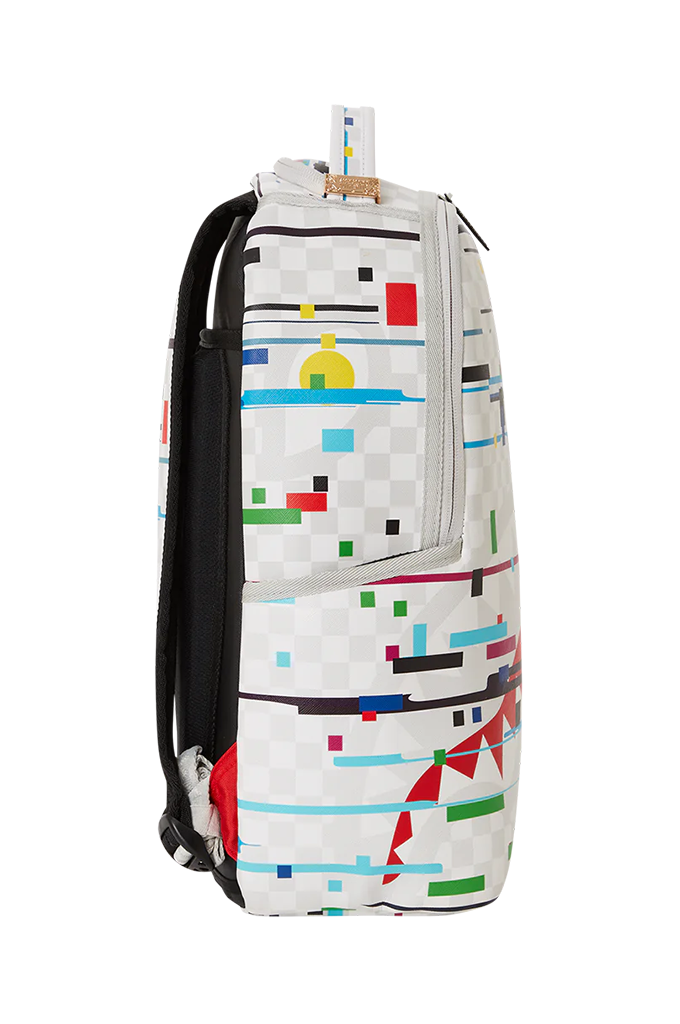 3d shark top mouth sprayground backpack