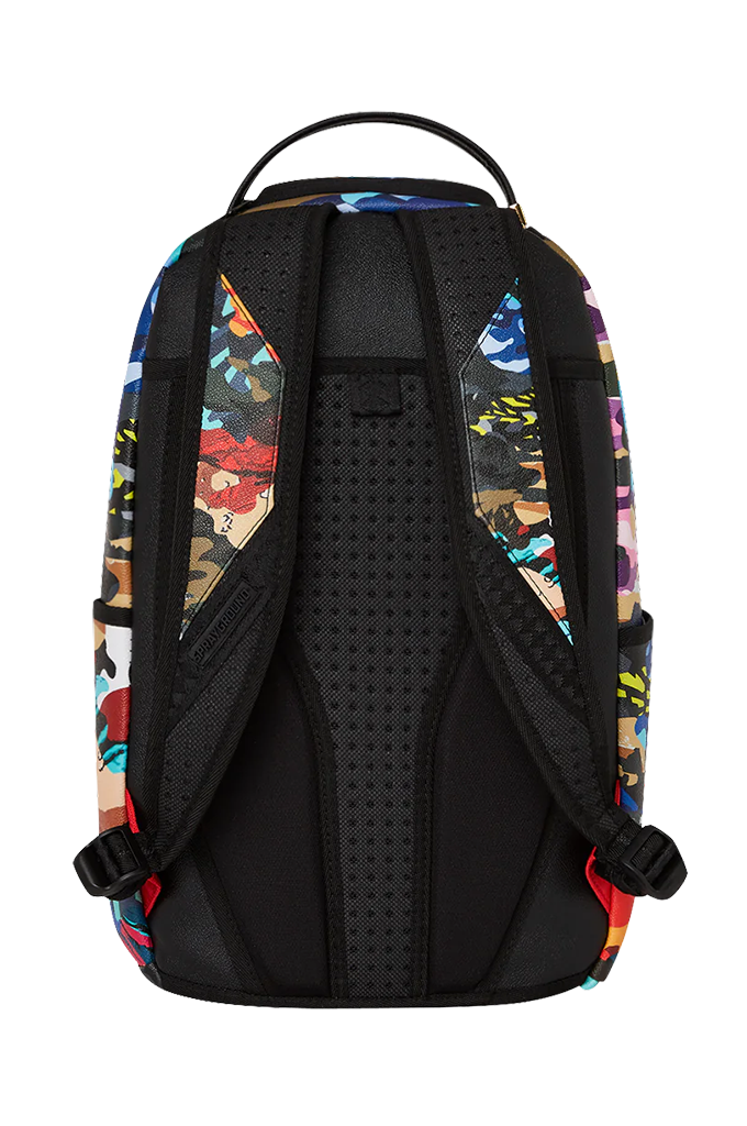 Sprayground Sliced And Diced Camo Backpack