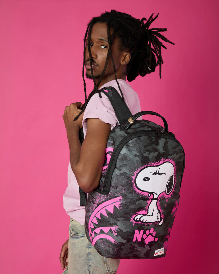 Sprayground X Peanuts Snoopy That's A No No Backpack