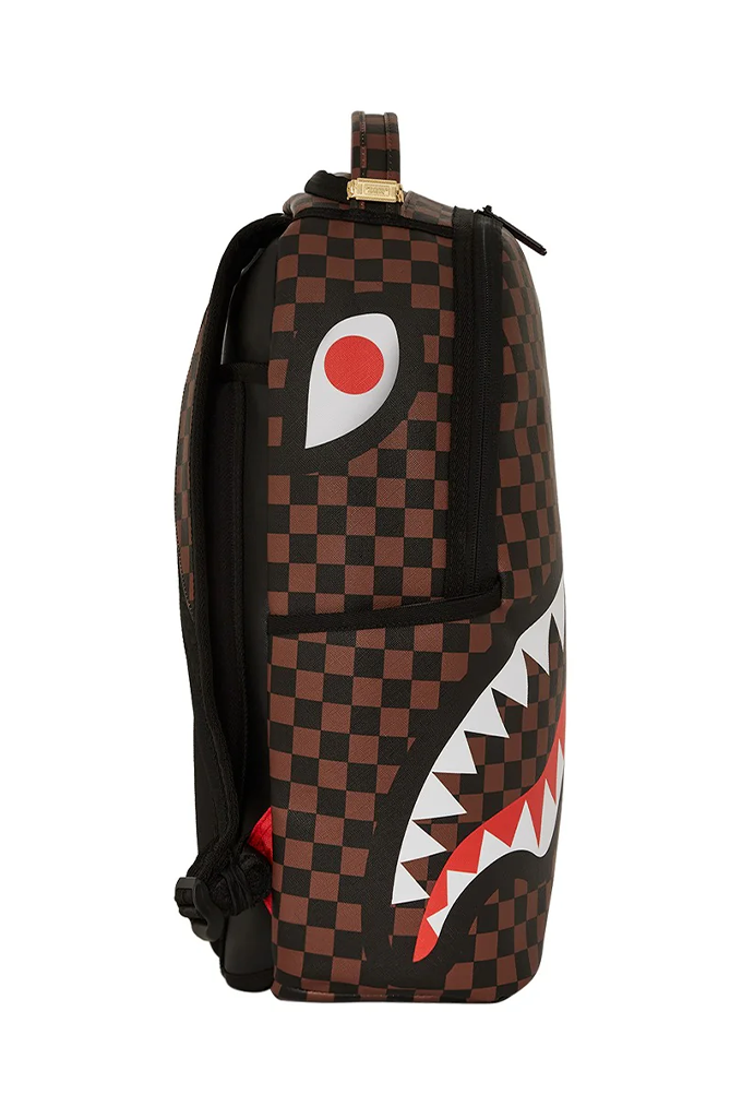 Sprayground Split Sip Pink Check Backpack