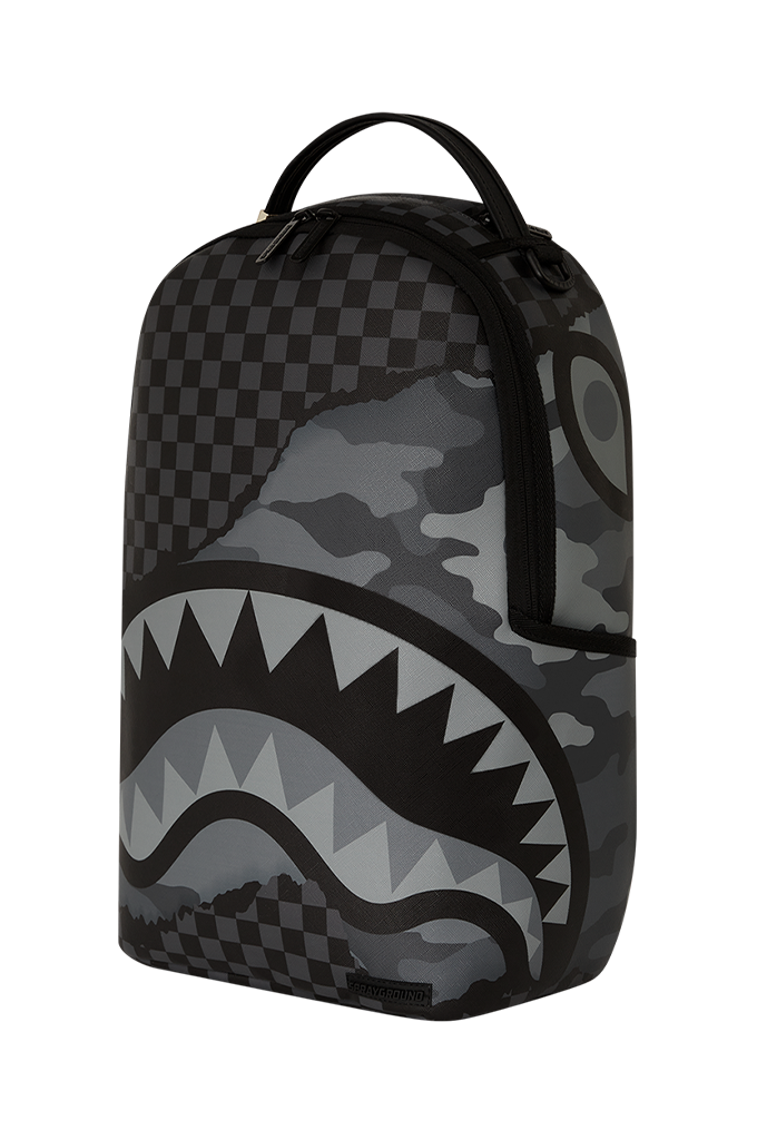 Sprayground Split Up Camo Backpack