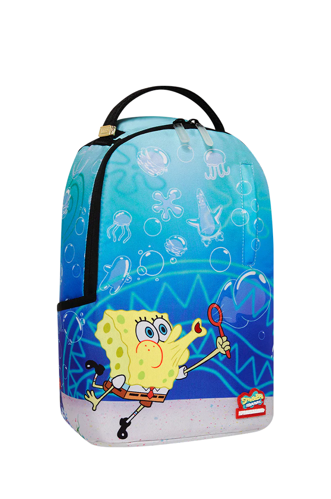 Sprayground X Spongebob Squarepants Spongebob Blowing Bubbles Mini Backpack