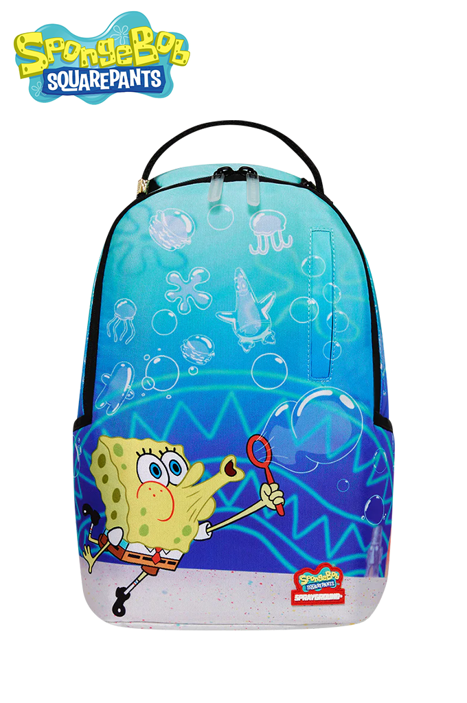 Sprayground X Spongebob Squarepants Spongebob Blowing Bubbles Mini Backpack