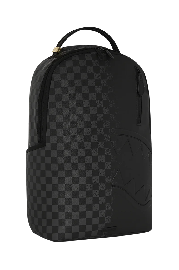 Sprayground Spray Spritz Grey Check DLXSV Backpack