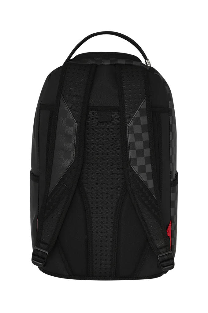 Sprayground Spray Spritz Grey Check DLXSV Backpack