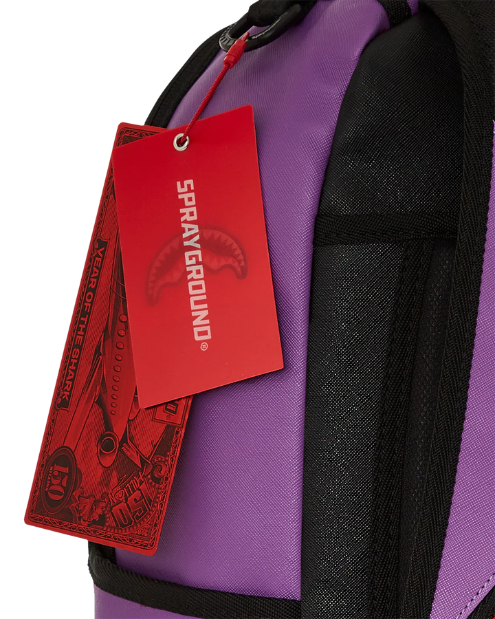 Sprayground Shark Central Purple Venom Backpack