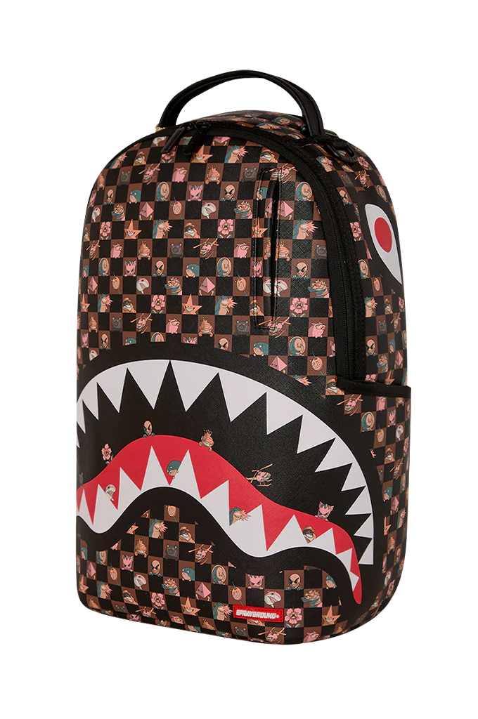 Sprayground Peeking Characters Remix Stealth Crew Backpack