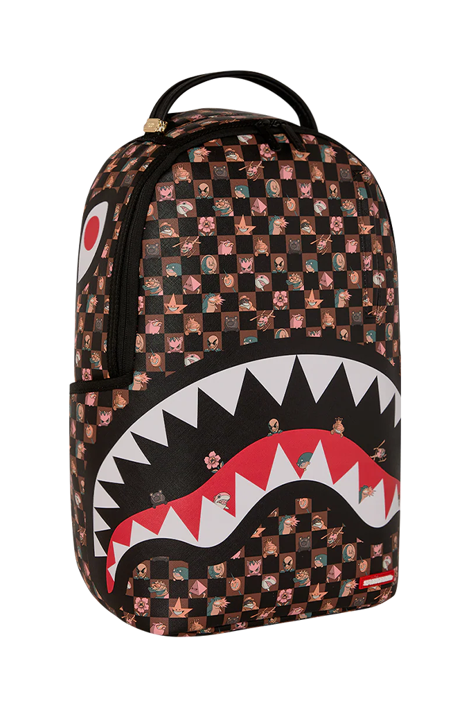 Sprayground Peeking Characters Remix Stealth Crew Backpack