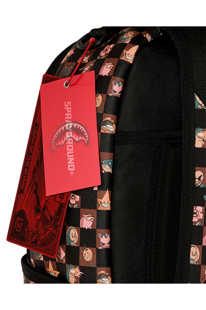 Sprayground Peeking Characters Remix Stealth Crew Backpack