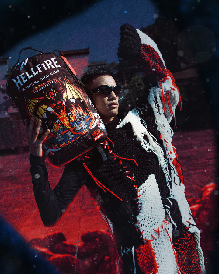 Sprayground Stranger Things Hellfire Club Backpack