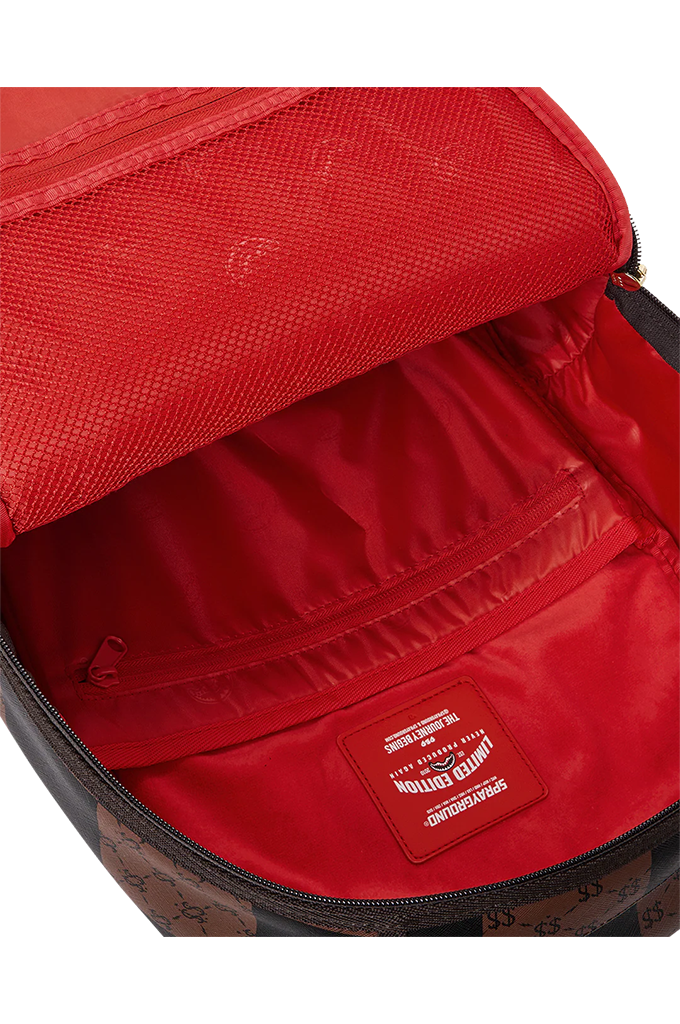 Sprayground Enlarged Check Paris That Big Check Shark Backpack