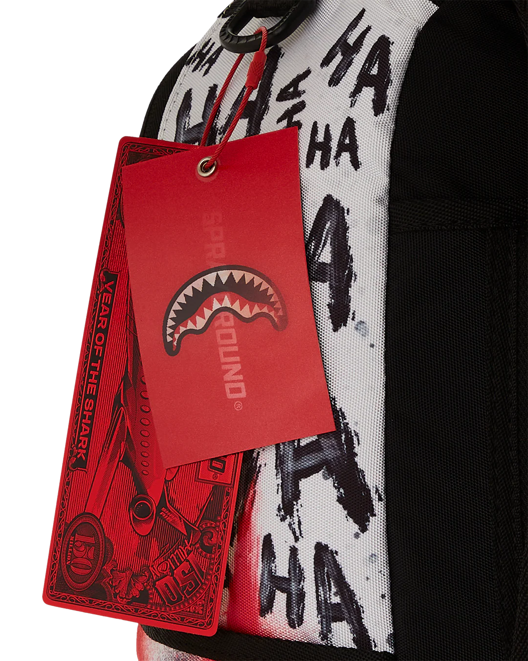 Sprayground X Batman The Dark Night The Joker Makeup Shark Mouth Vandal Mod Backpack
