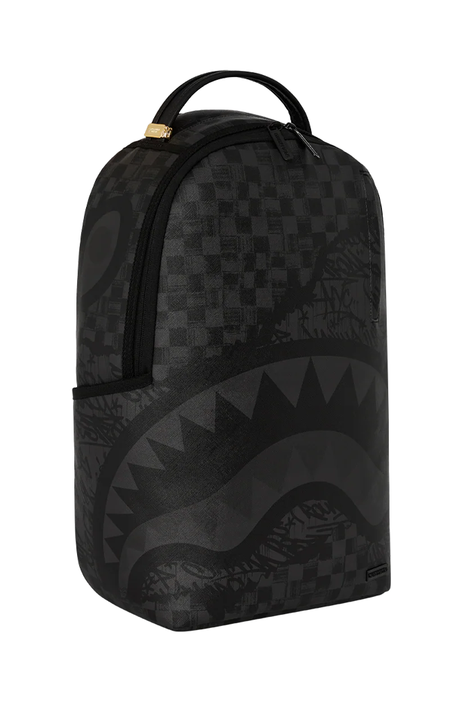 Sprayground Torn Graff Check Ready to Rip Backpack