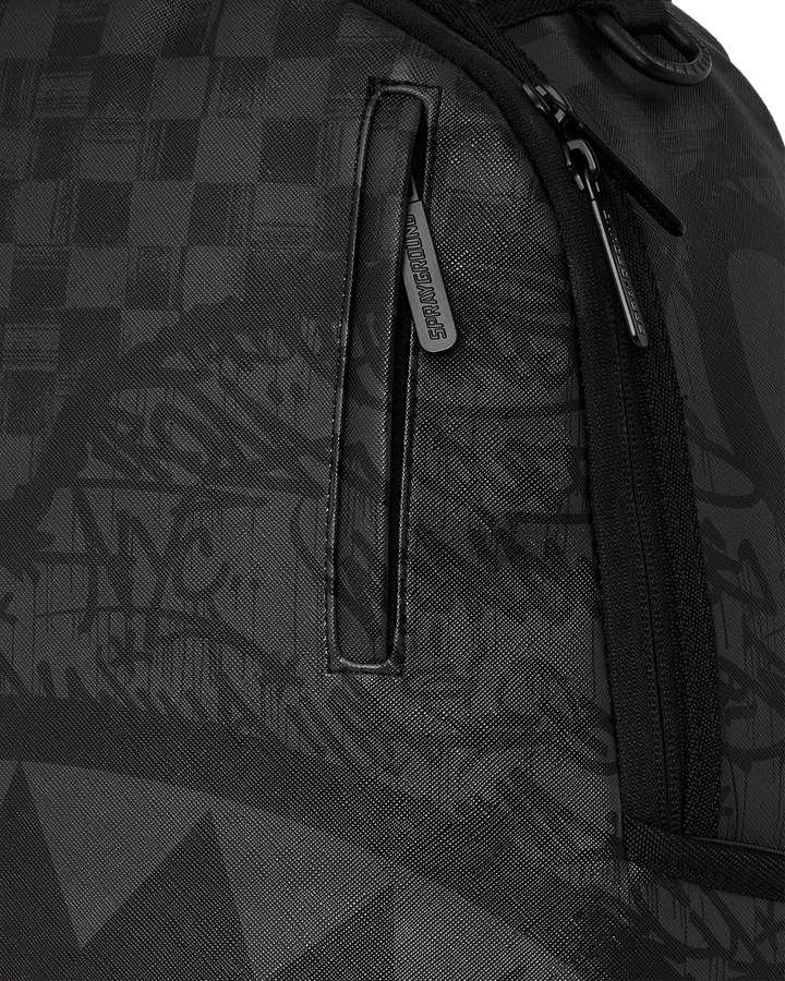Sprayground Torn Graff Check Ready to Rip Backpack