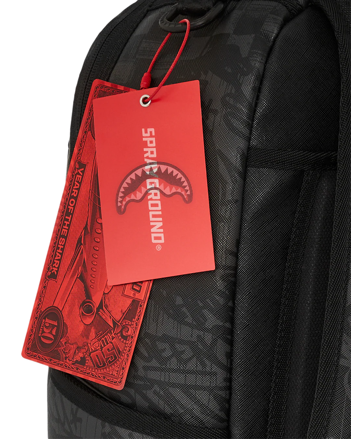Sprayground Torn Graff Check Ready to Rip Backpack