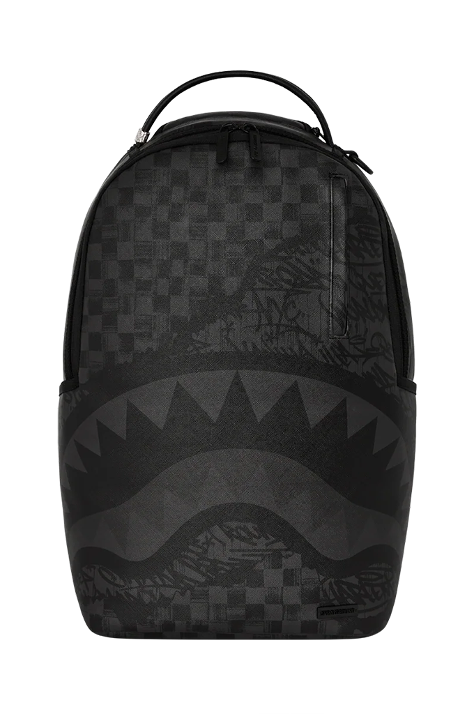 Sprayground Torn Graff Check Ready to Rip Backpack