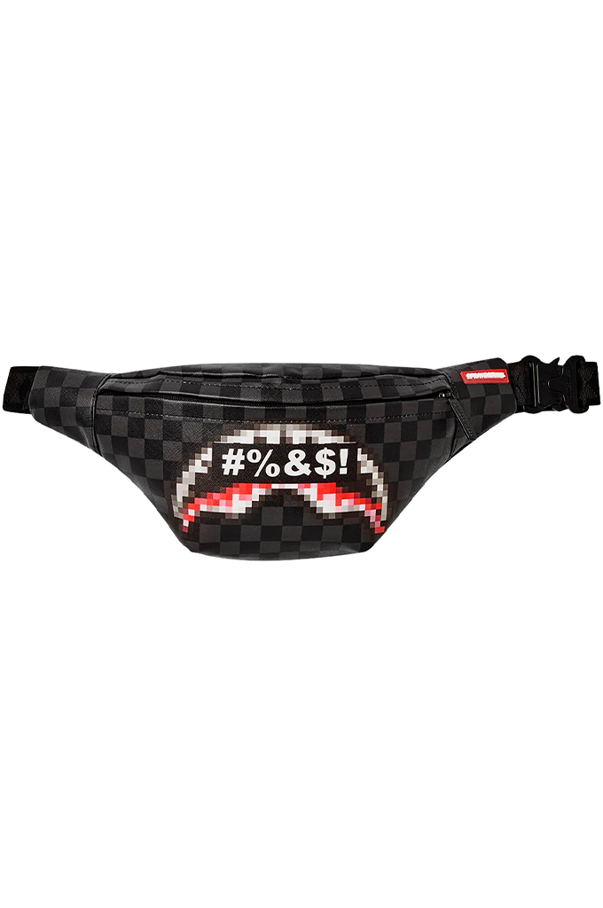 Sprayground Censored Shark Crossbody Bag