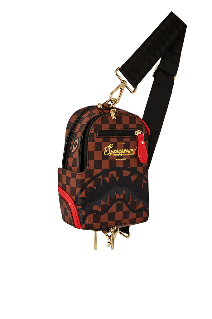 Sprayground Takeover The Throne Cross Body Backpack Sling