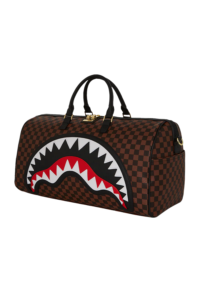 Sprayground Sawtooth Sharks In Paris Duffle Bag