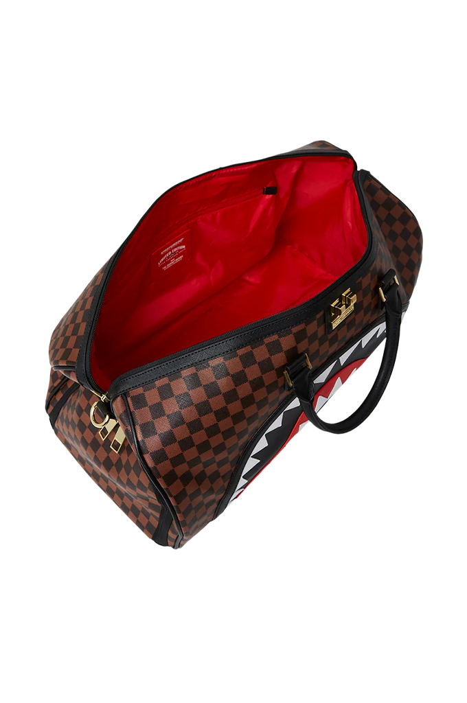 Sprayground Sawtooth Sharks In Paris Duffle Bag