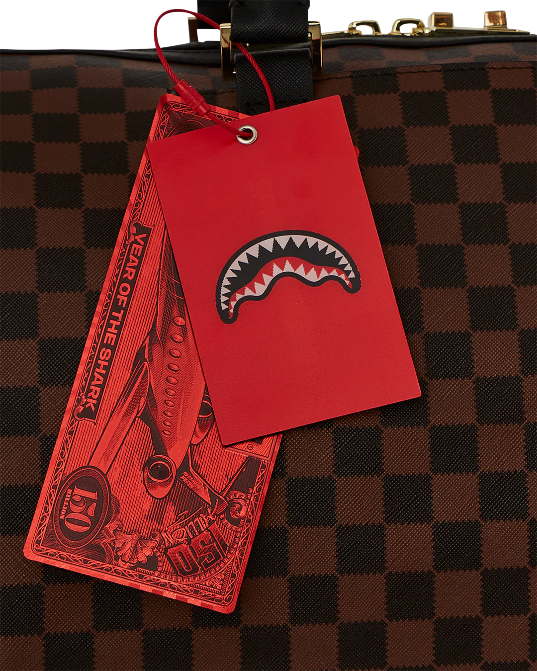 Sprayground Sawtooth Sharks In Paris Duffle Bag