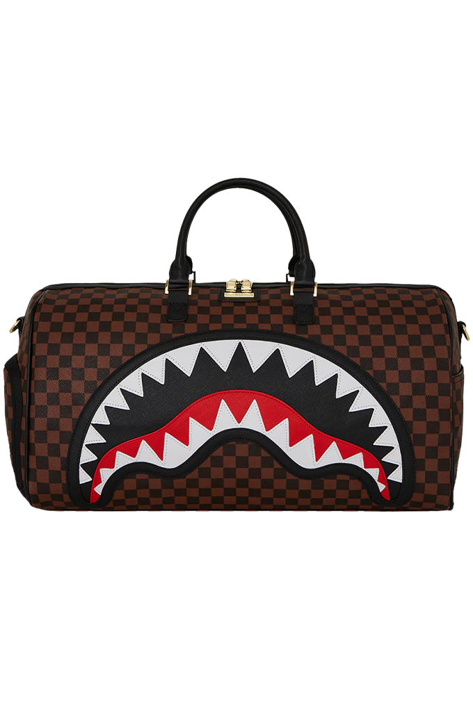 Sprayground Sawtooth Sharks In Paris Duffle Bag