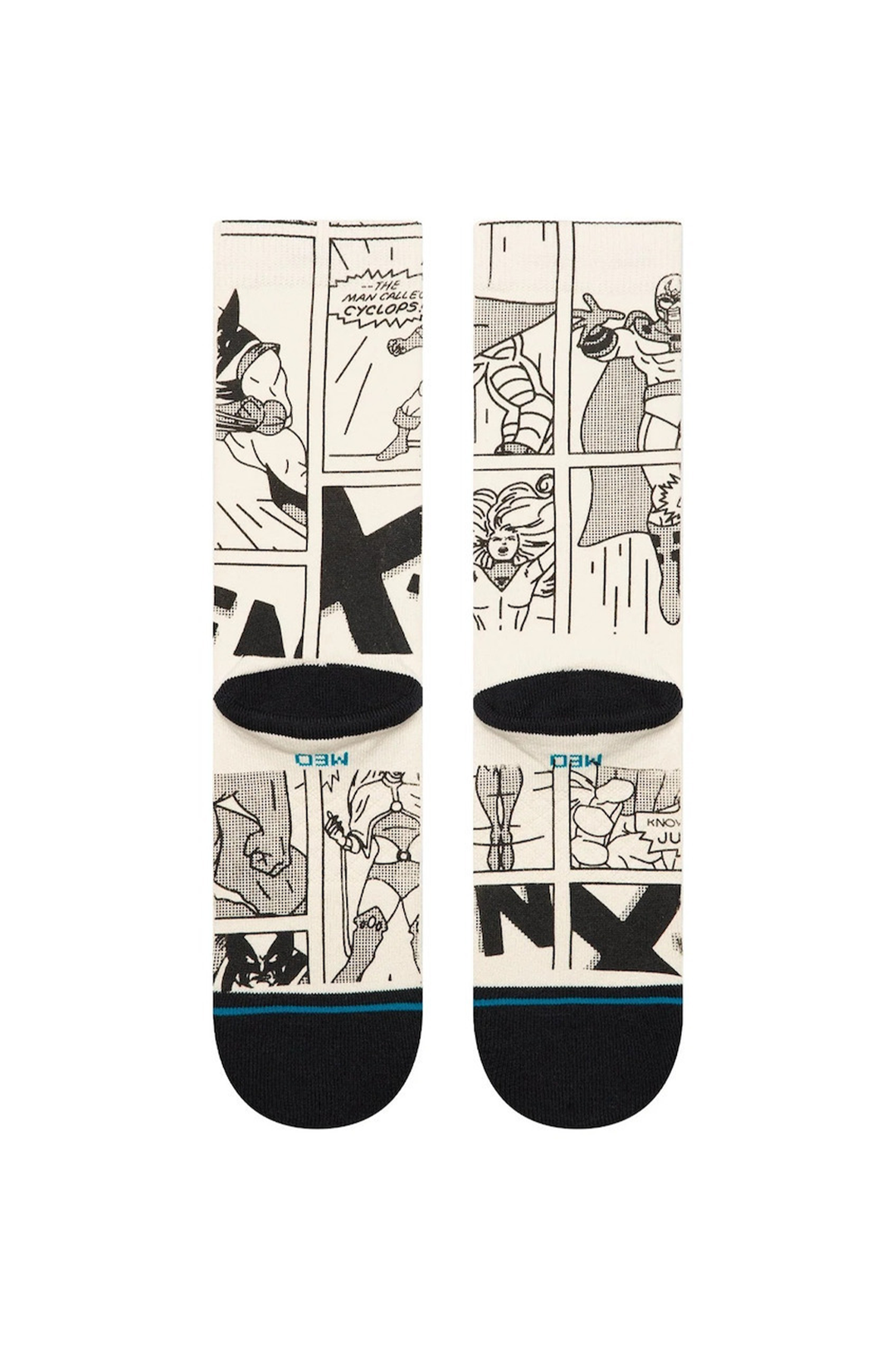 Stance X Marvel Good Vs Bad Socks