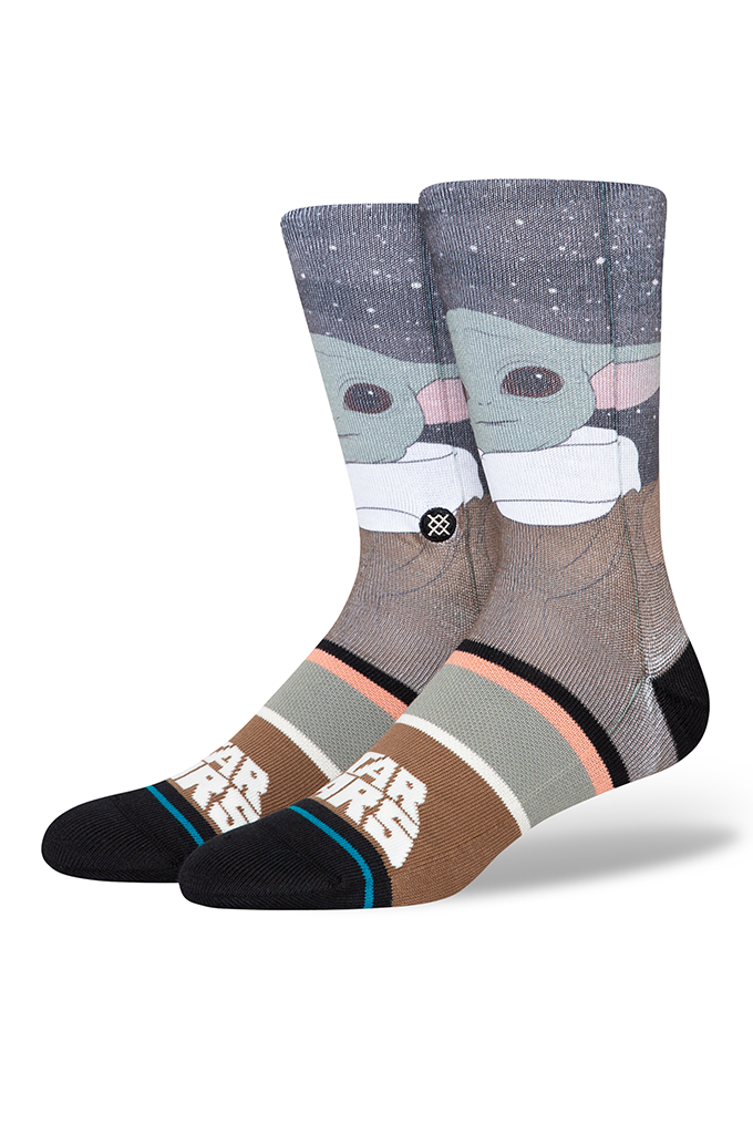 Stance Grogu By Jaz Crew Socks