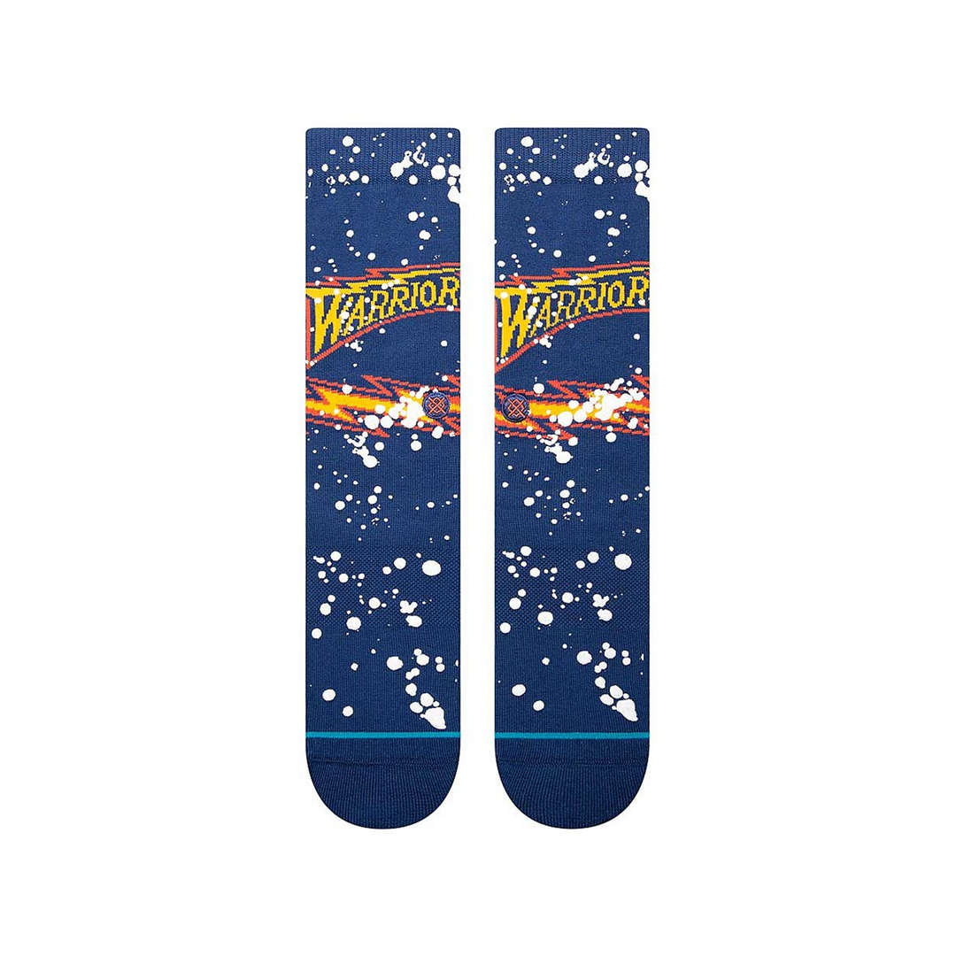 Stance Overspray Golden State Warriors Crew Socks