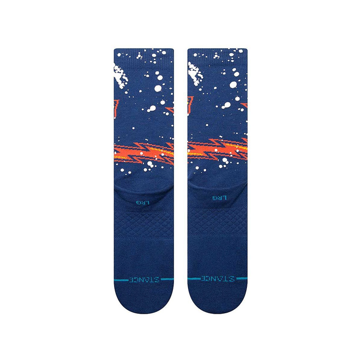 Stance Overspray Golden State Warriors Crew Socks