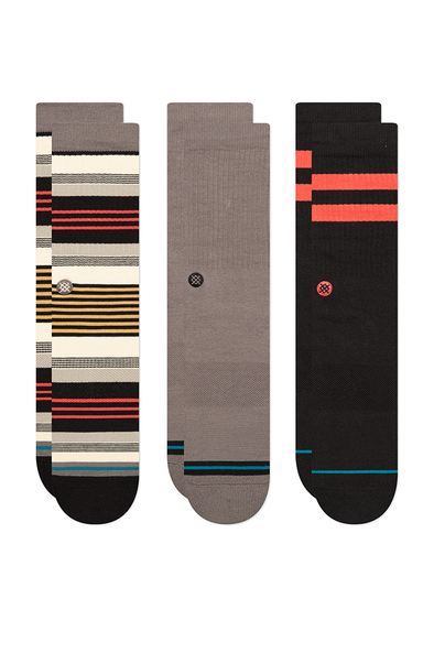 Stance Parallels Crew Socks - 3 Pack