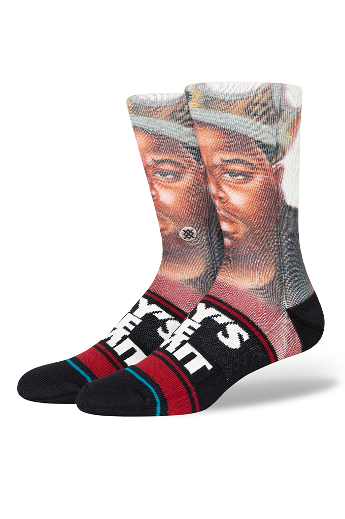 Notorious B.I.G. X Stance Sky's The Limit Crew Socks