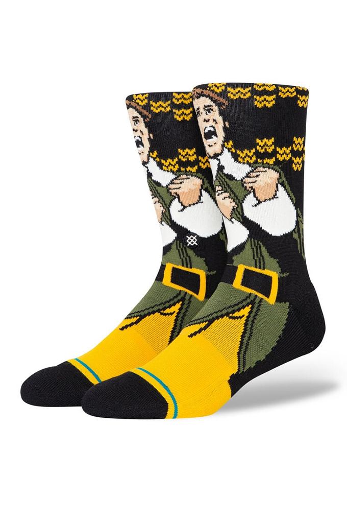 Elf X Stance Smiling's My Favorite Crew Socks