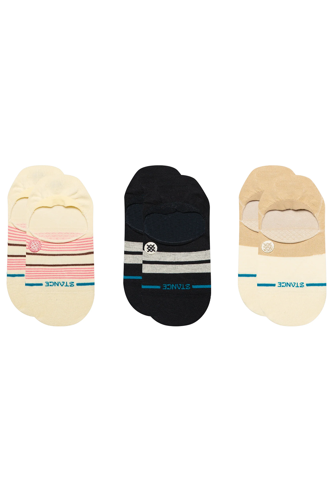 Stance Women's Flipside No Show 3 Pack Socks