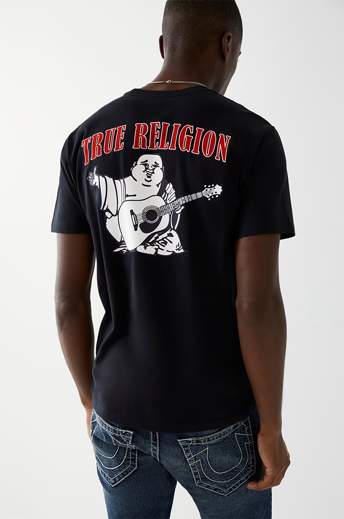 True Religion Buddha Logo Tee