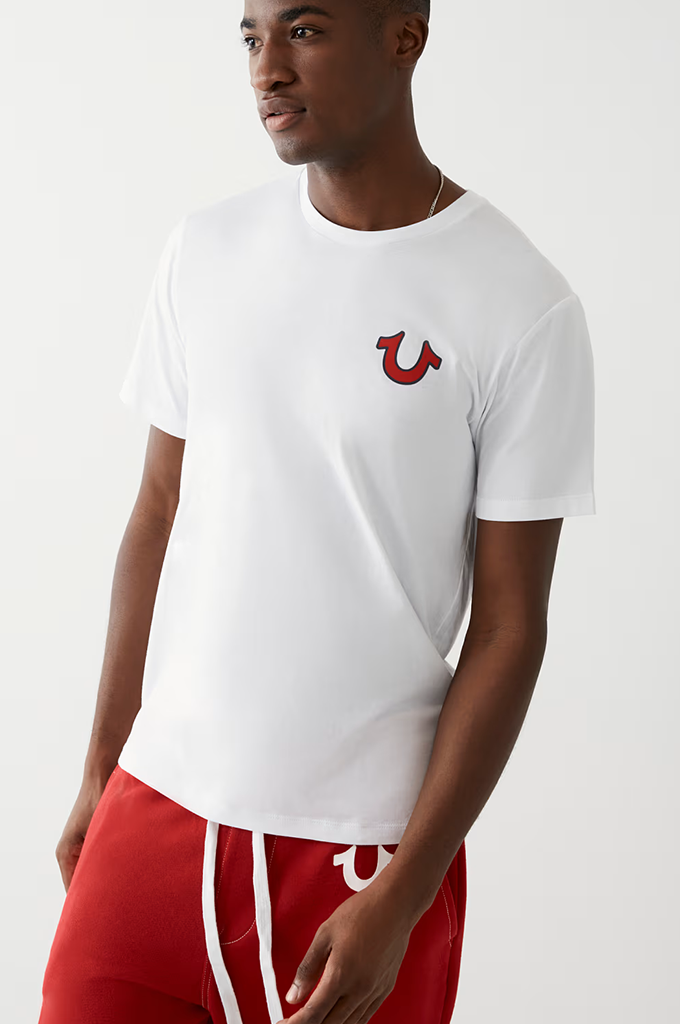 True Religion Buddha Logo Tee