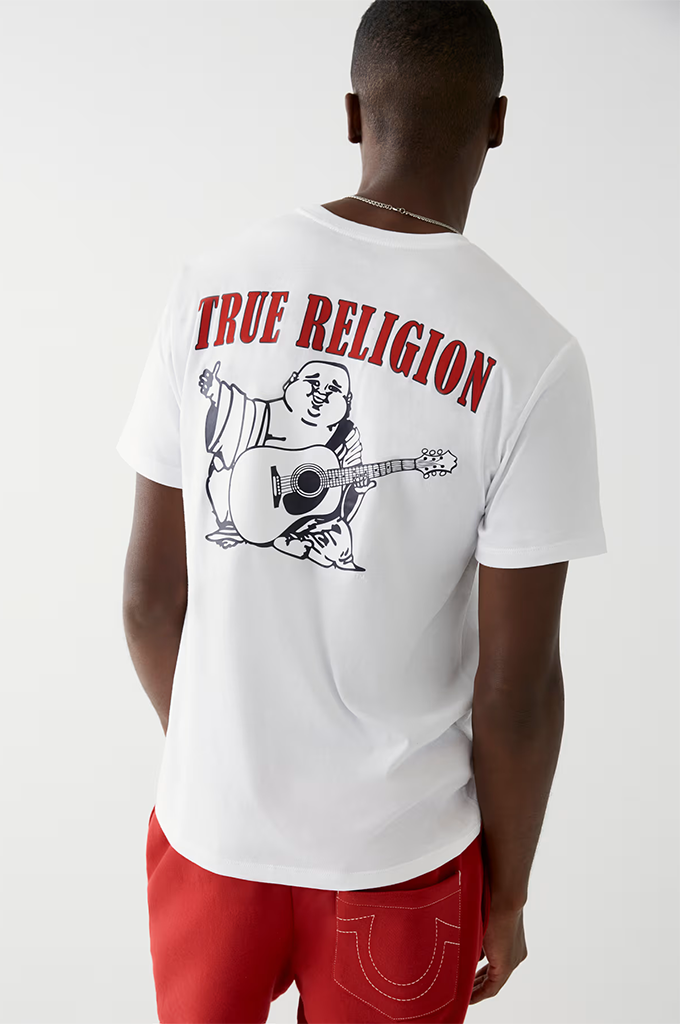 True Religion Buddha Logo Tee