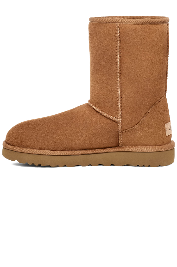 Womens short 2025 ugg boots chestnut