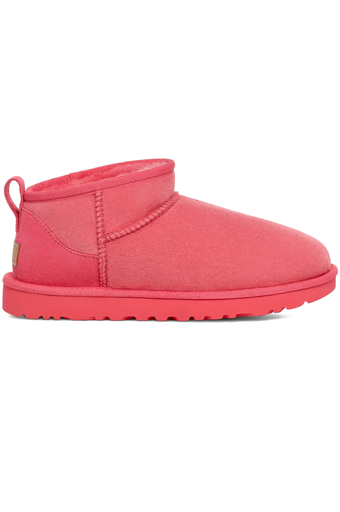 【新品未使用】UGG CLASSIC ULTRA MINI　サイズ６ 　ピンク UGG Classic Ultra Mini Womens Shoes Size 6, Color: Pink
