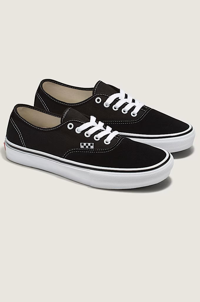 Vans Skate Authentic Shoe (Black/White)