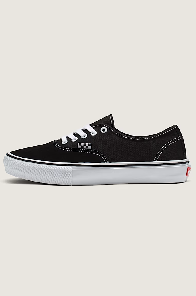 Vans Skate Authentic Shoe (Black/White)