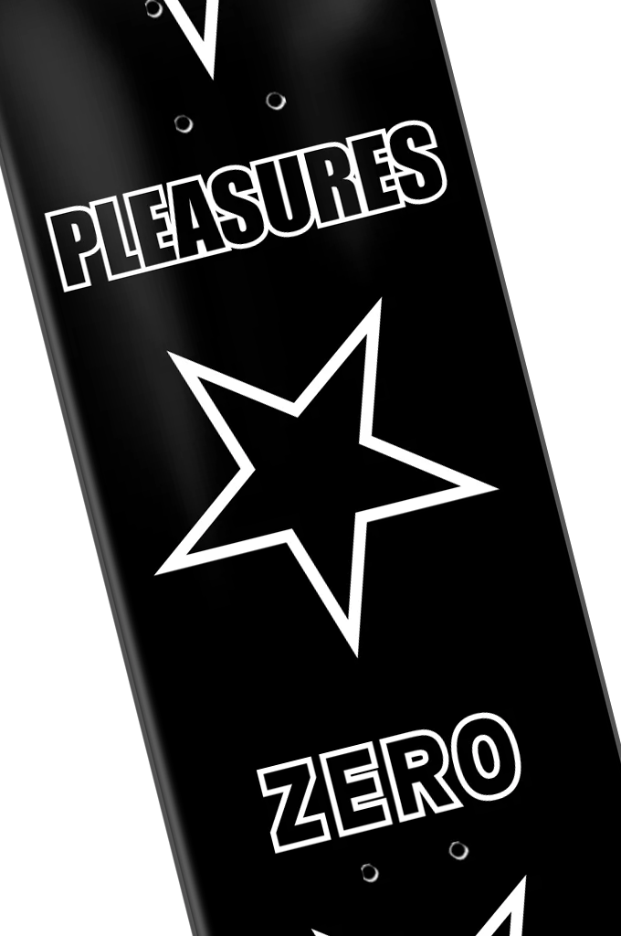 Zero Skateboards X Pleasures Stars Deck 8.5"