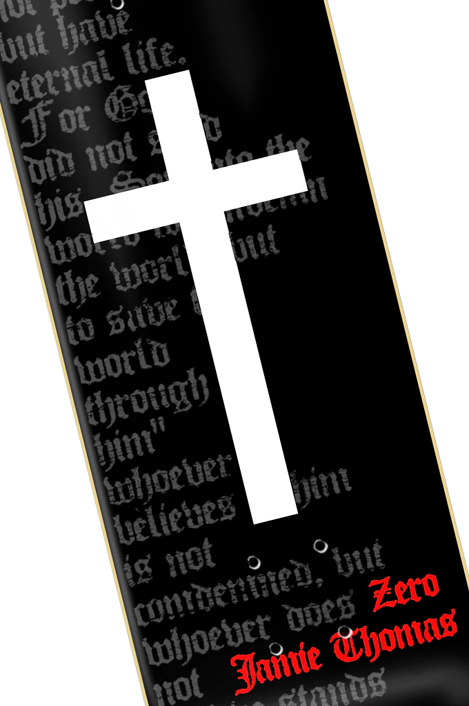 Zero Skateboards Thomas Cross Deck 8.25"