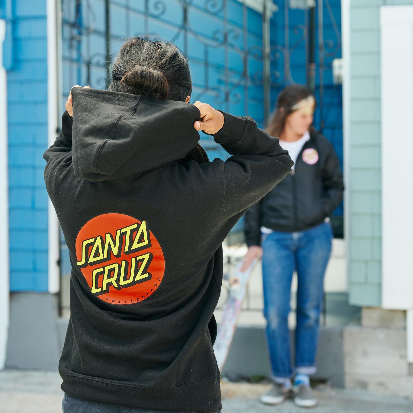 Santa cruz classic dot pullover hoodie deals